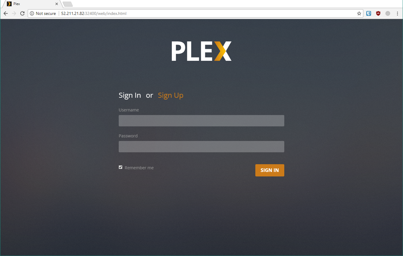 plex in cloud