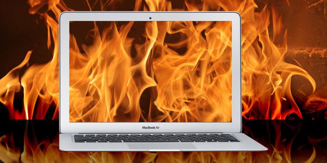 How to cool down a MacBook Air ... fast